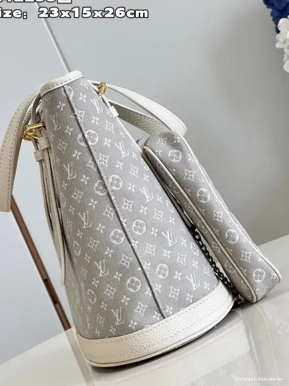 Official oldcobbler VUITTON NANO LOUIS BUCKET 0629